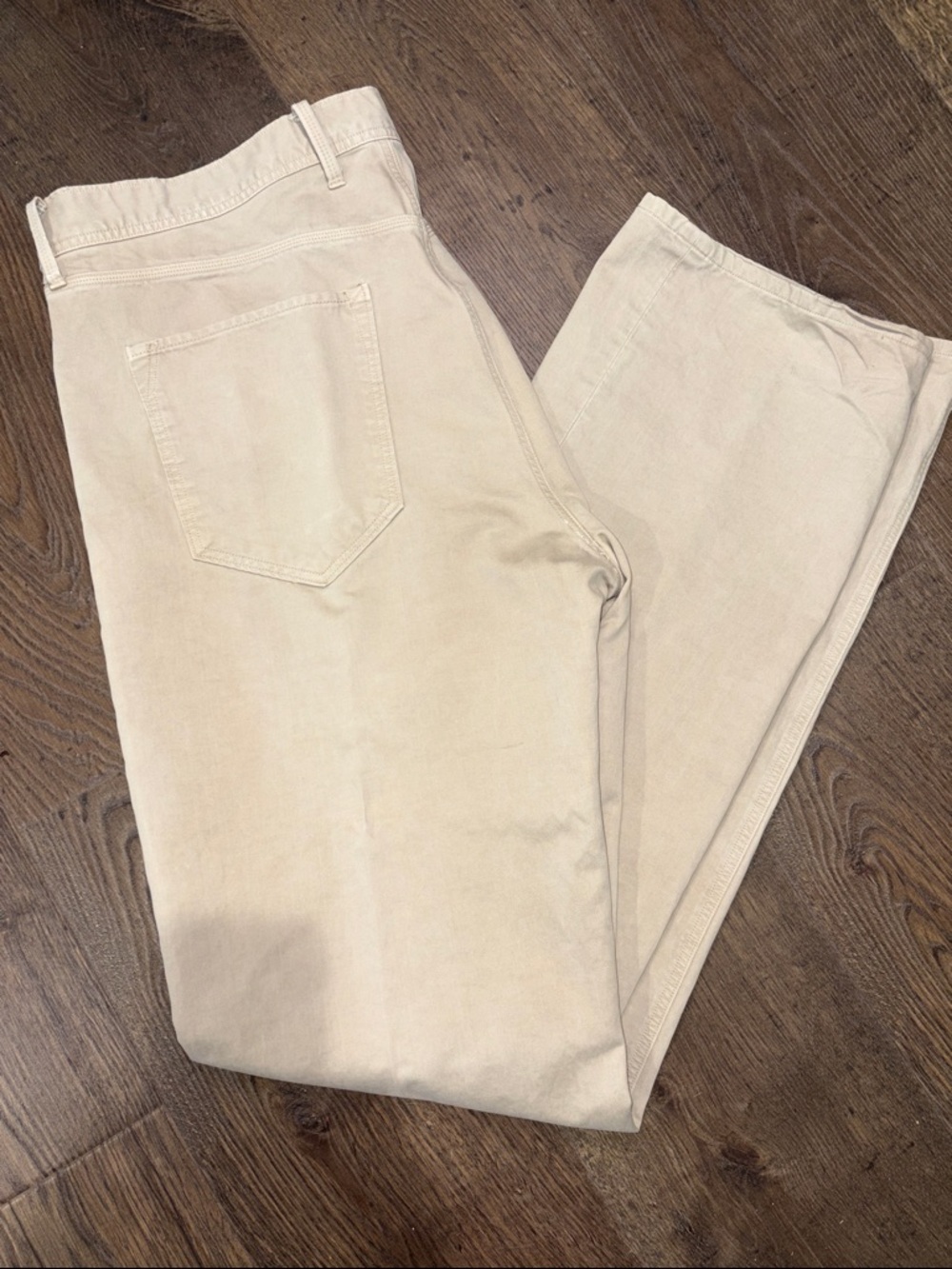 VTG Banana Republic Khaki Straight-Fit Pants 34/34